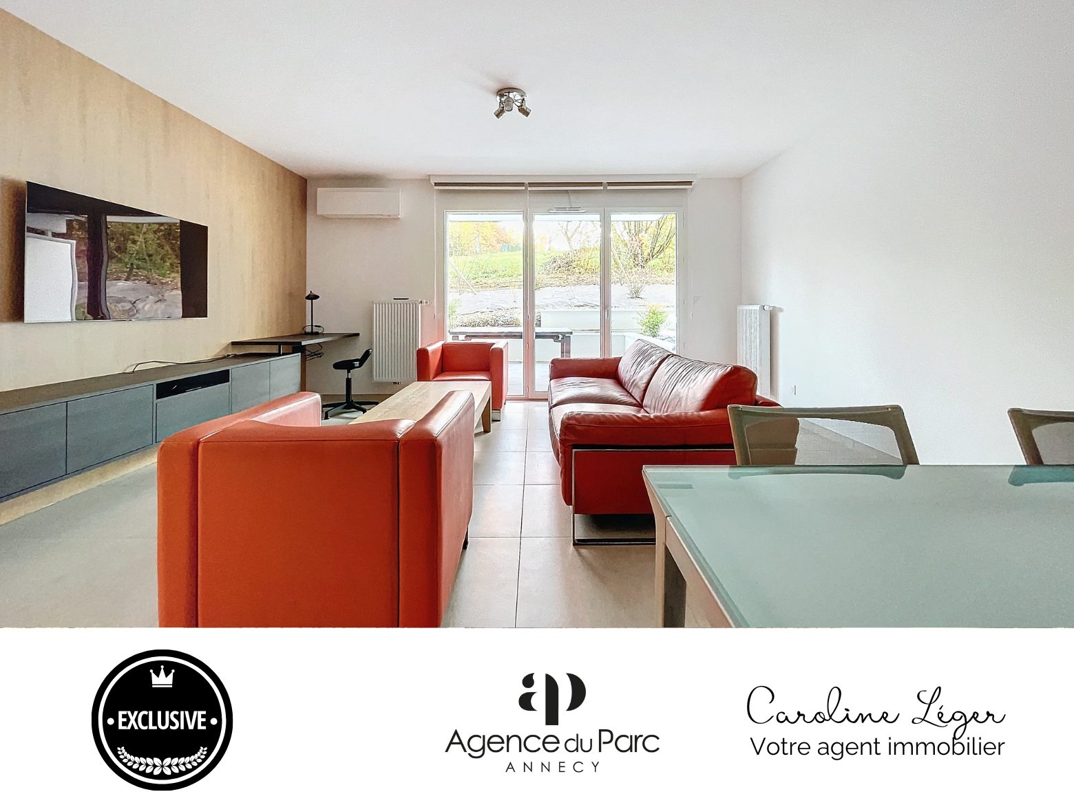 Appartement T3 au calme avec terrasse